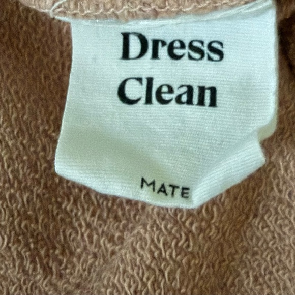 Mate the Label Women’s Dusty Rose Organic Cotton Sweat Short Size XS - Picture 3 of 5